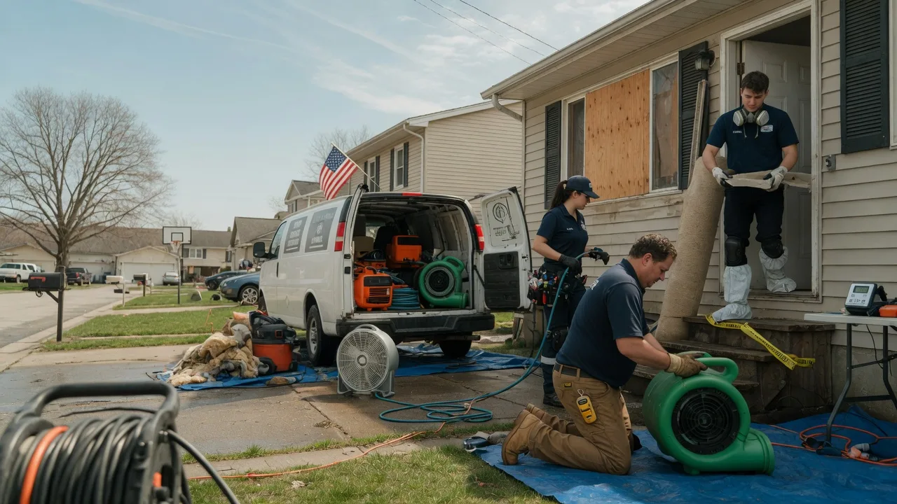 Water Damage Restoration in Mooseheart, IL near me